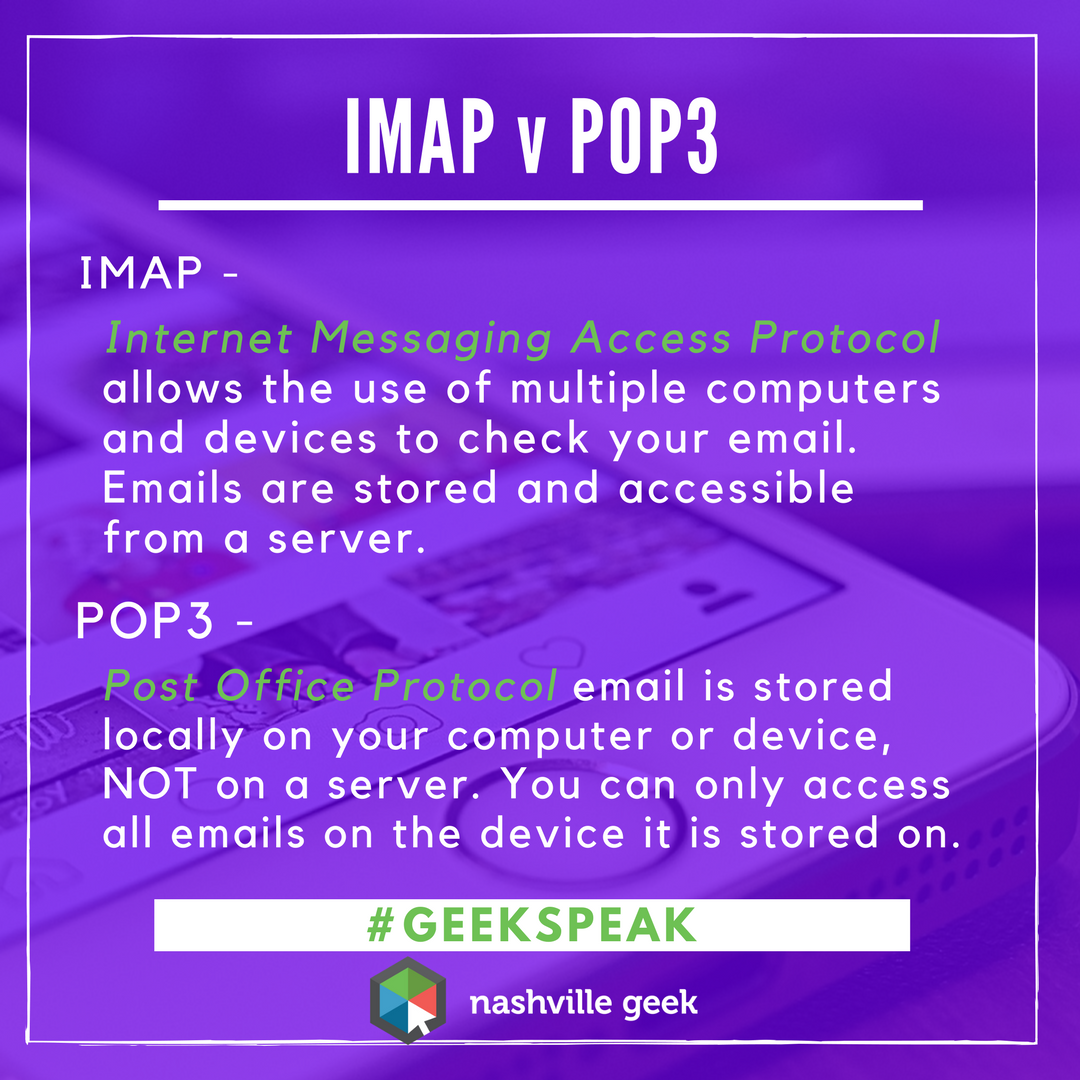 IMAP v POP3